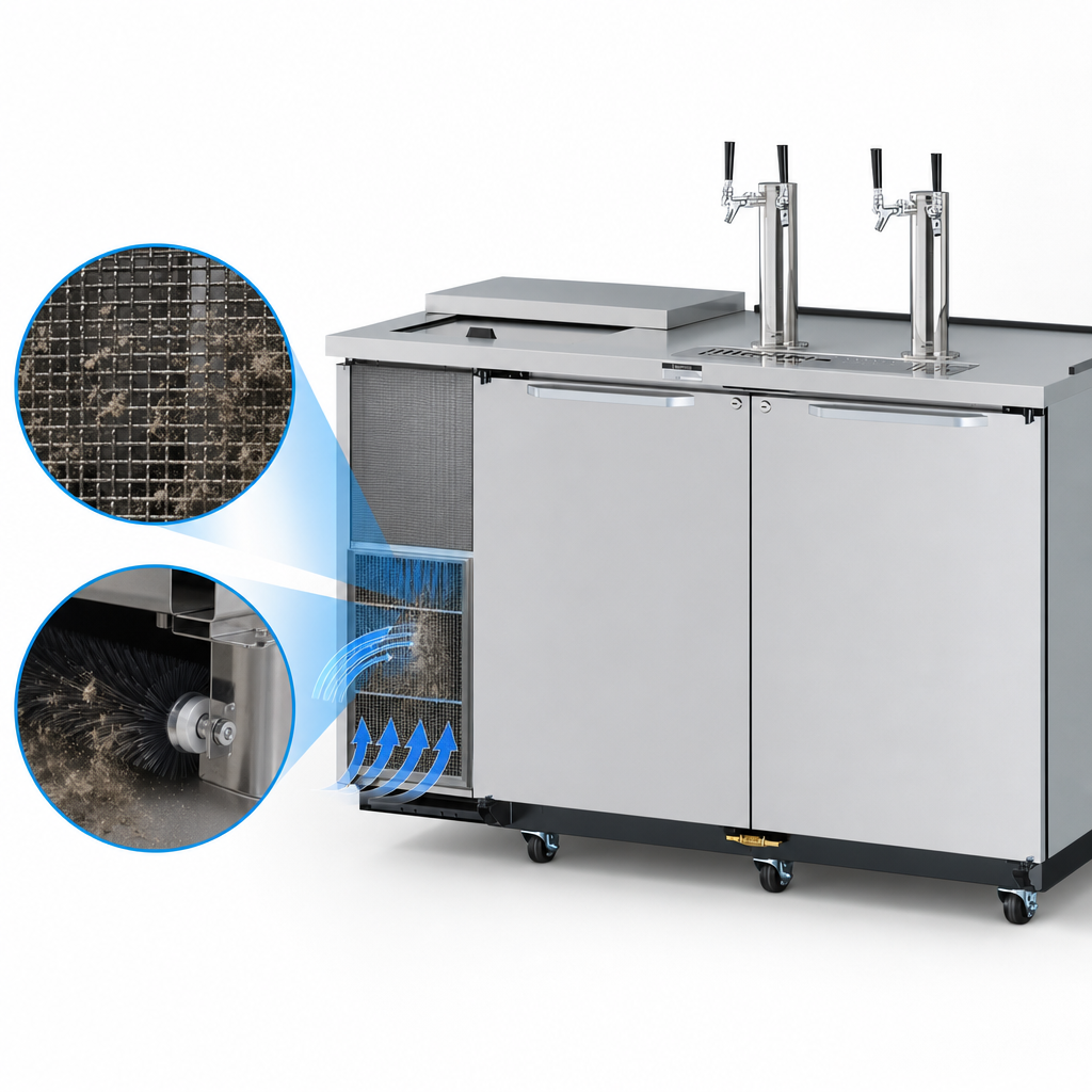 Self-Cleaning Condenser