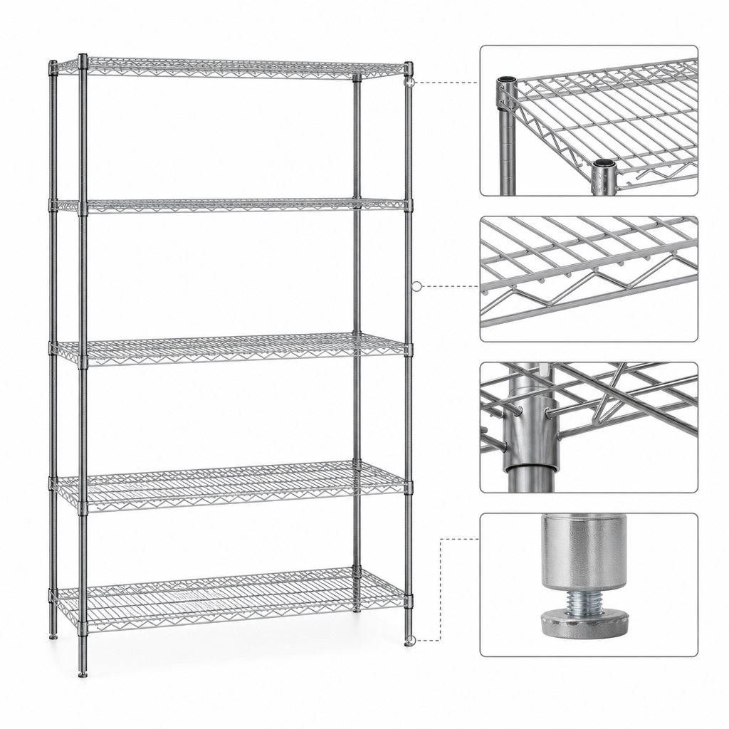 QuadTruss Shelf Design