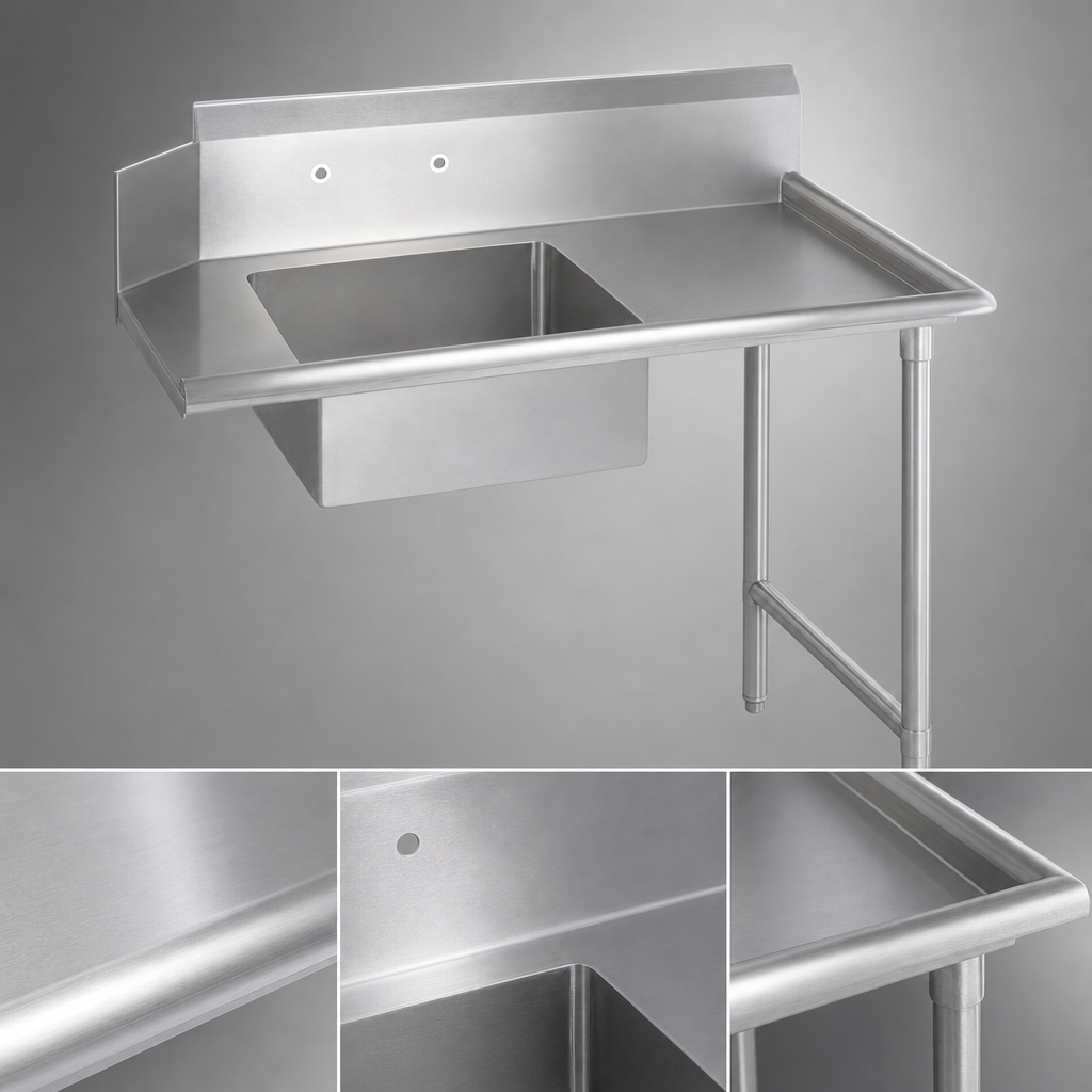 16-Gauge 300 Series Stainless Steel Top