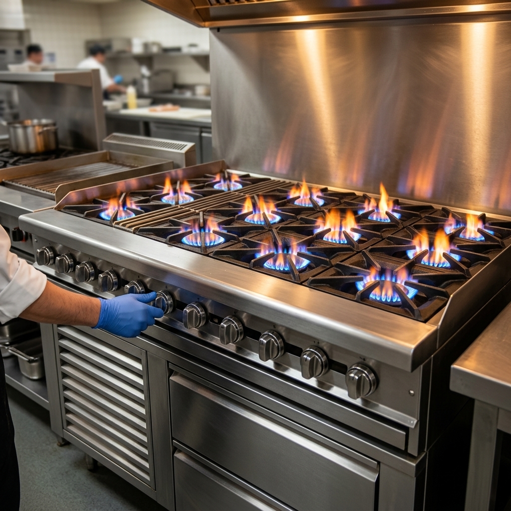 Experience powerful and consistent heat across the entire cooking surface with individually controlled, high-performance burners.