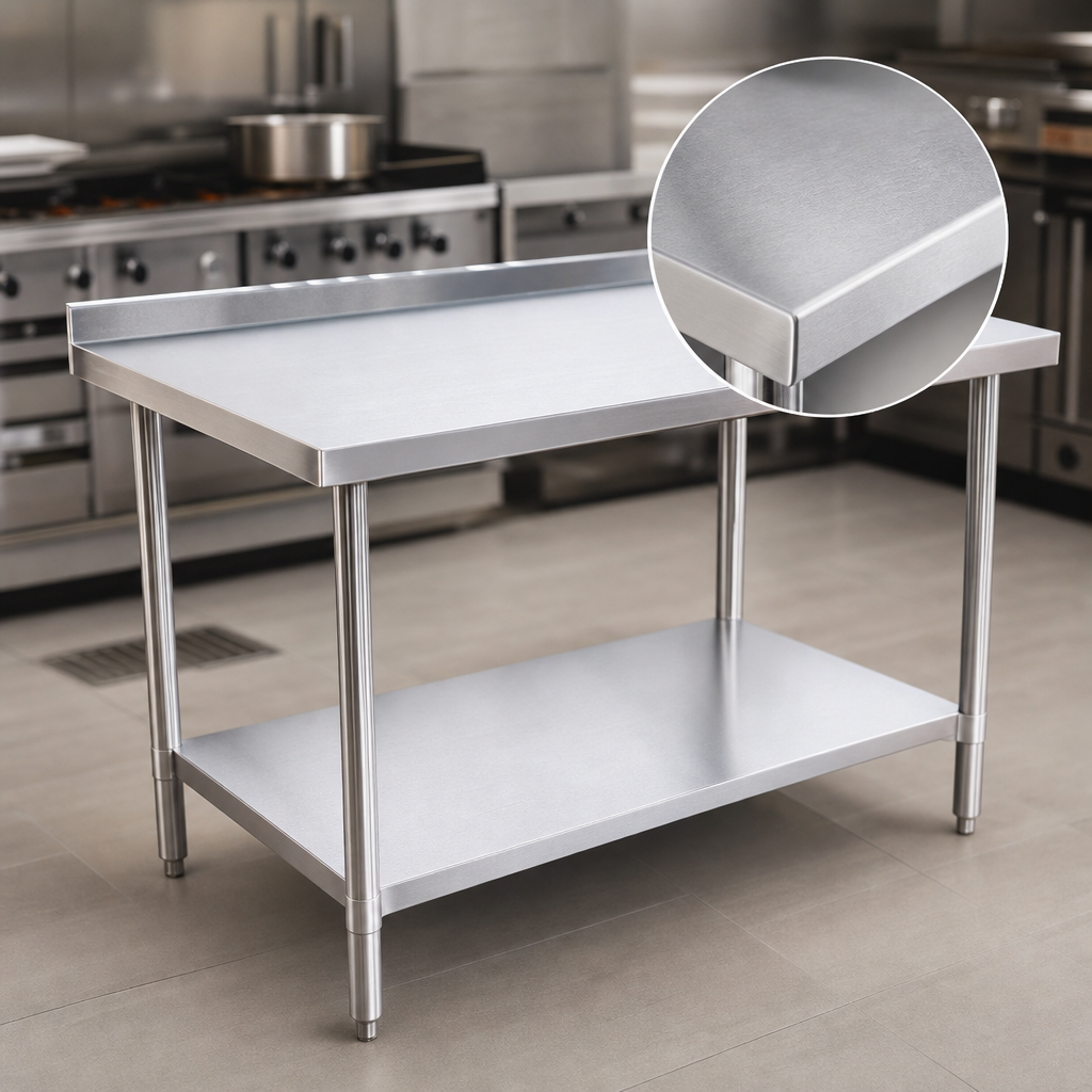 16-Gauge 430 Stainless Steel Top