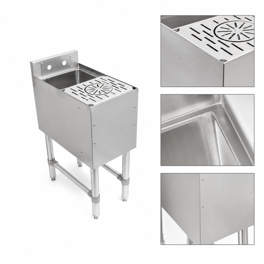 18-Gauge Stainless Steel Construction