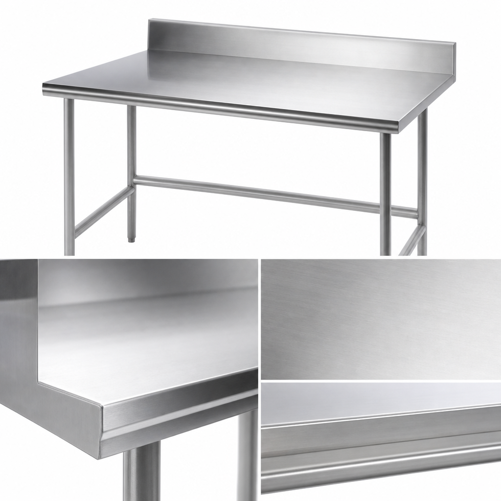 14 Gauge 304 Stainless Steel Top