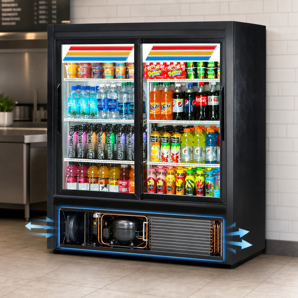 Self-Contained Bottom-Mounted Refrigeration