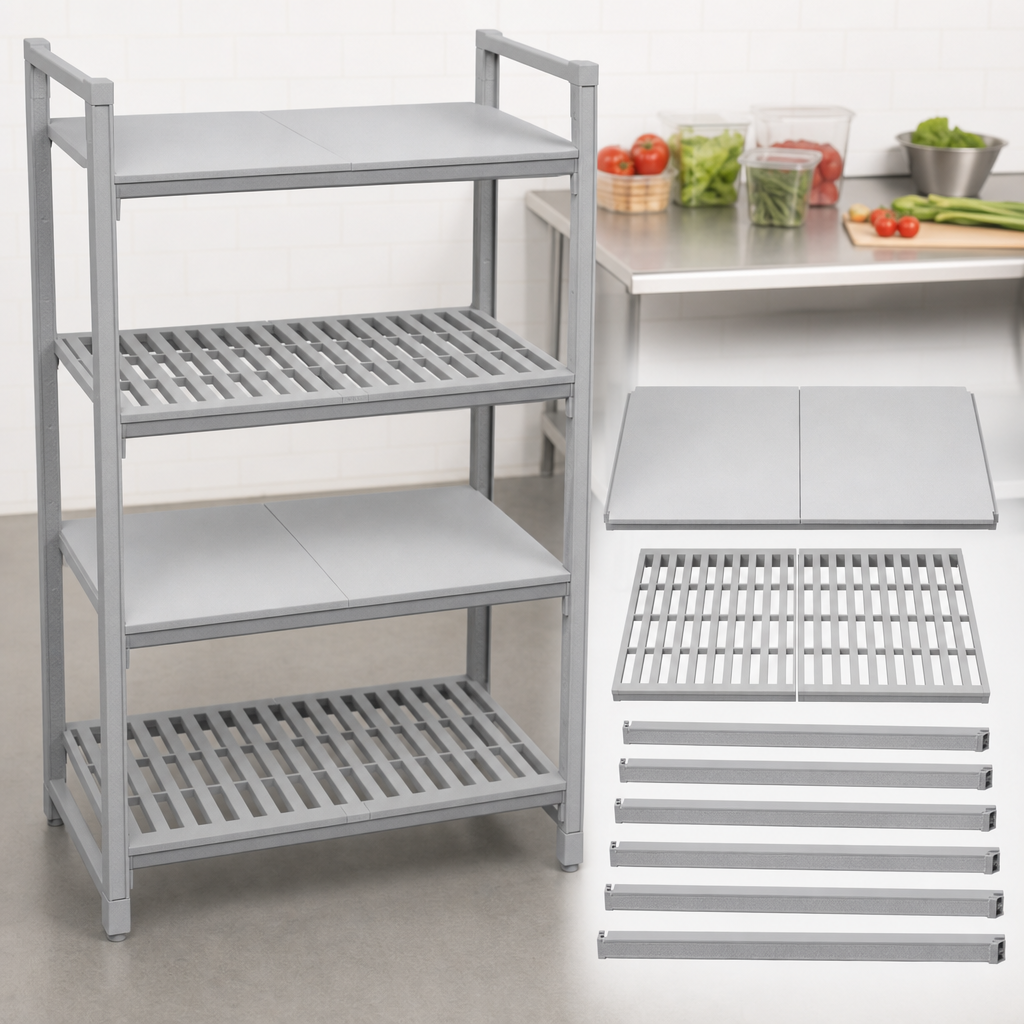 Mixed Shelf Plate Configuration