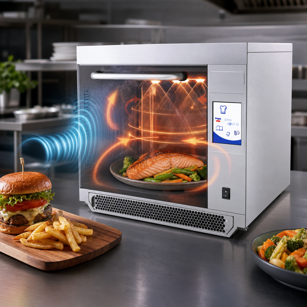 Combination Microwave and Convection Cooking