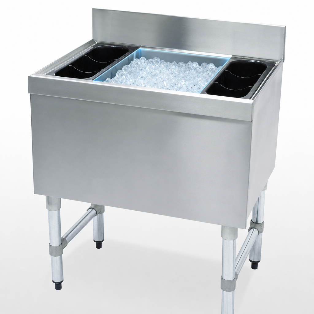12-Inch Deep Insulated Ice Bin