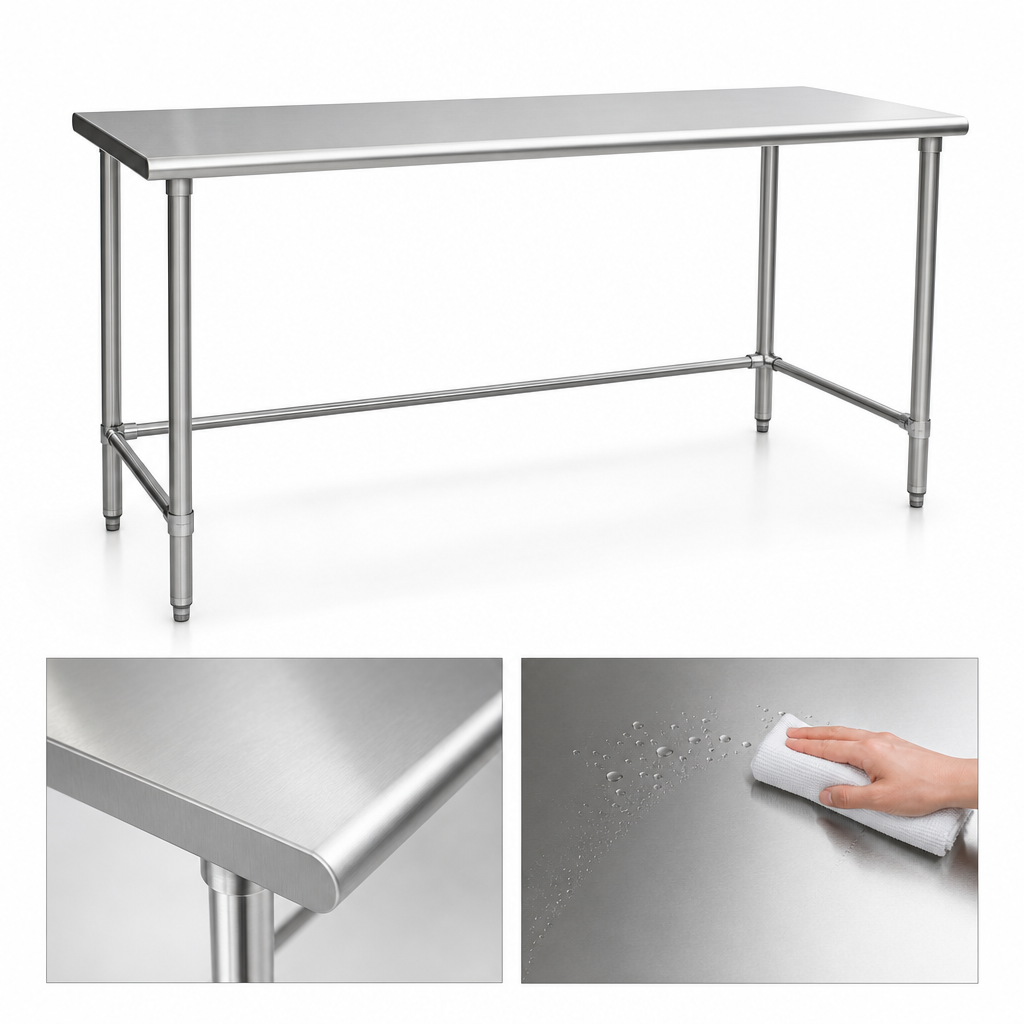 16-Gauge 300 Series Stainless Steel Top