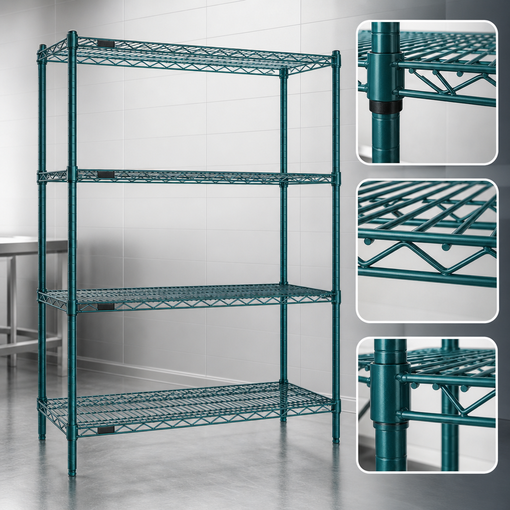 Patented QuadTruss Shelves