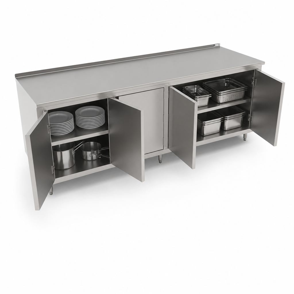 Cabinet Base With Hinged Doors