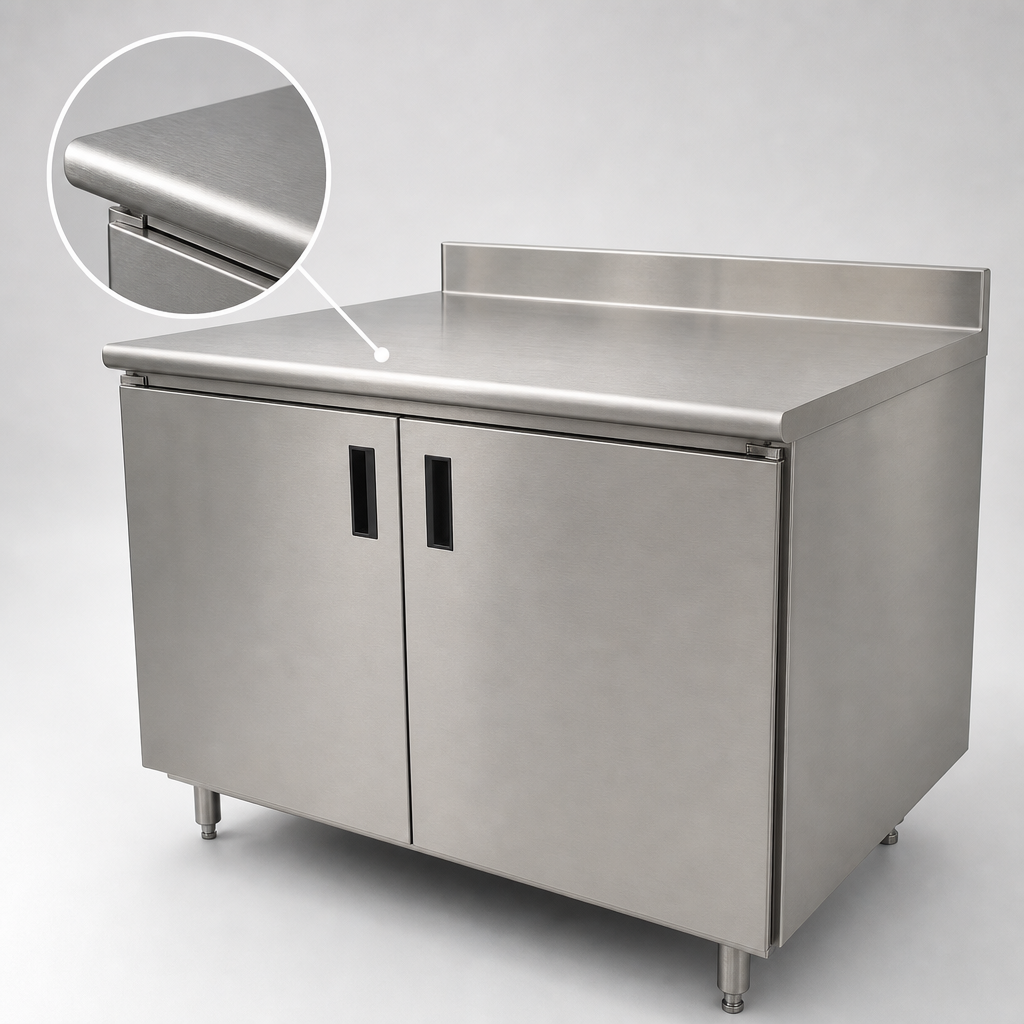 16 Gauge 304 Stainless Steel Top