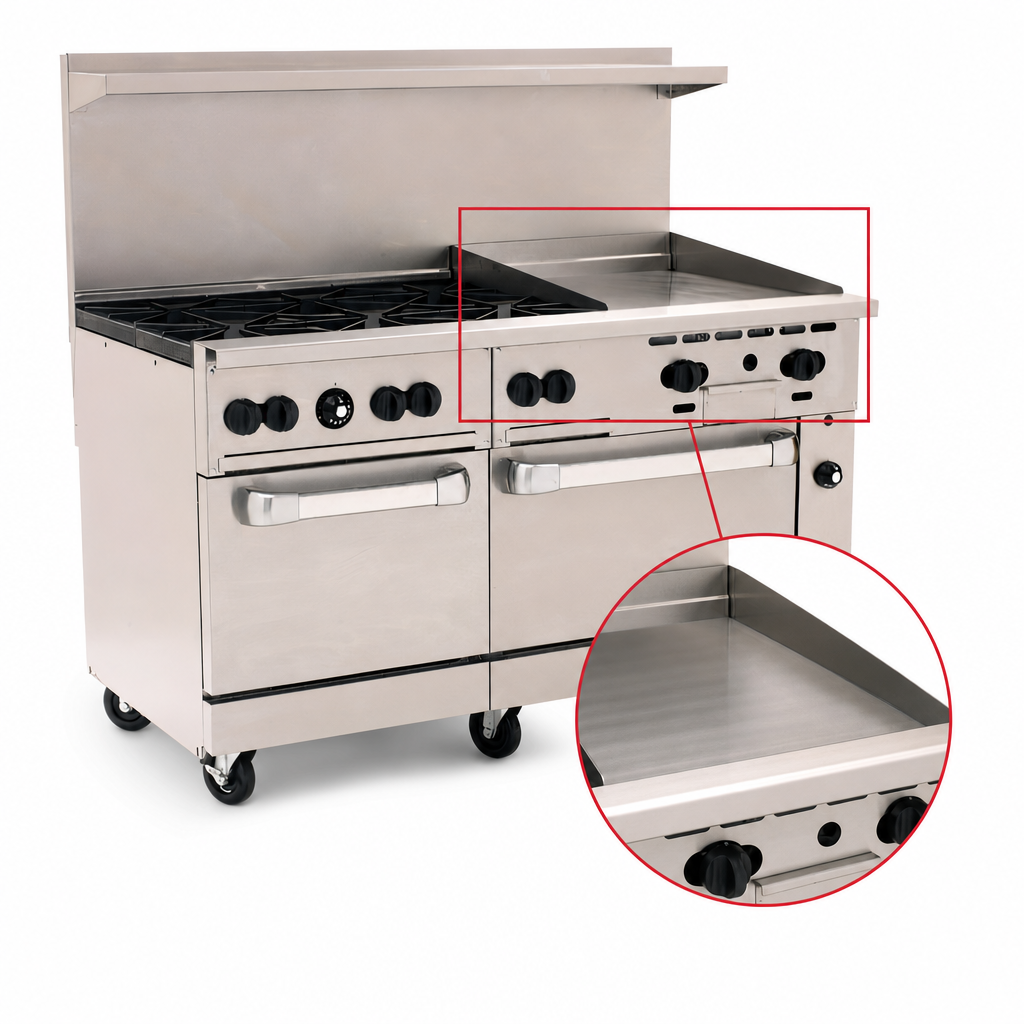 24-Inch Manual Griddle
