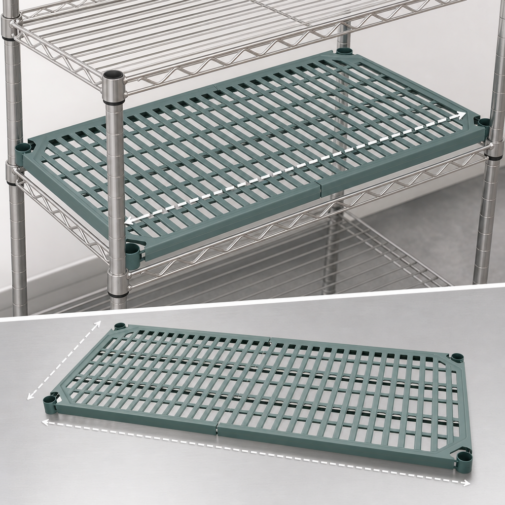 Sized for Wire Shelving