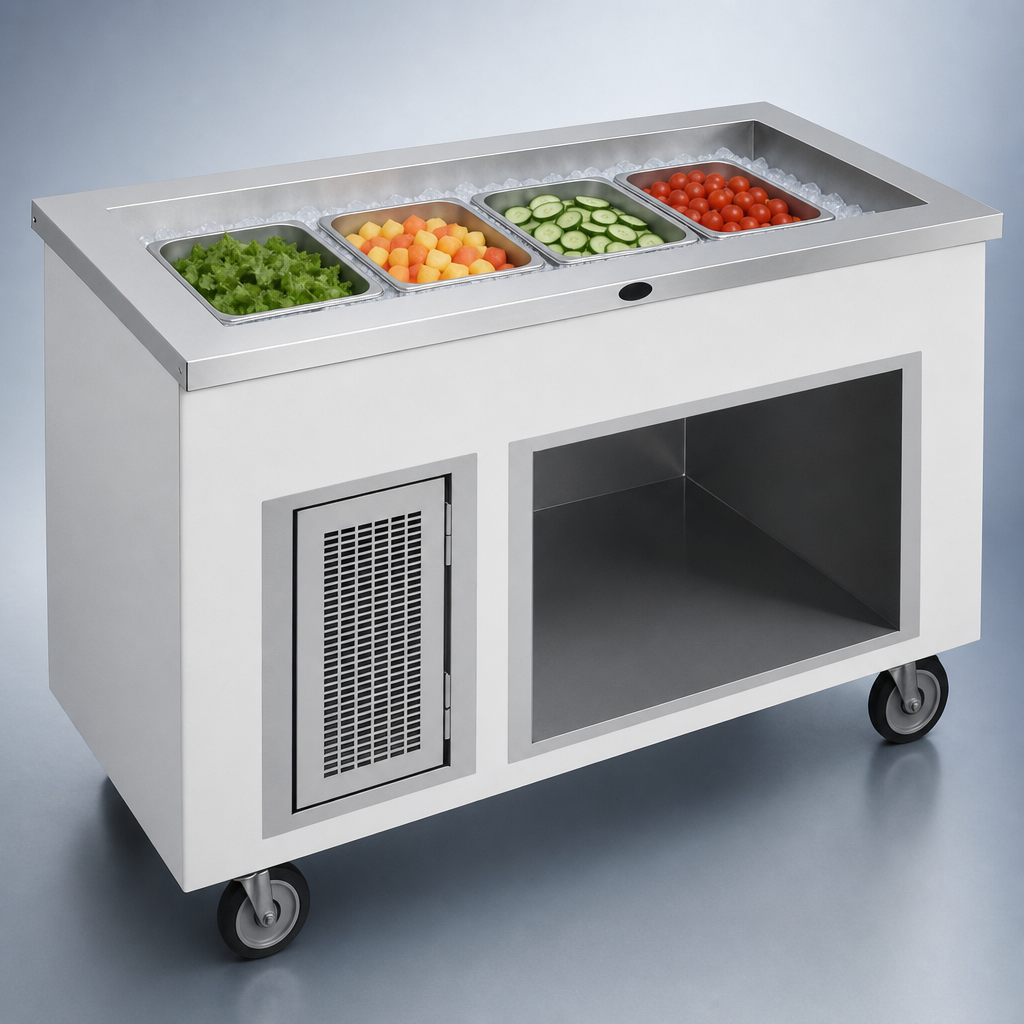 Ice-Cooled Cold Pan