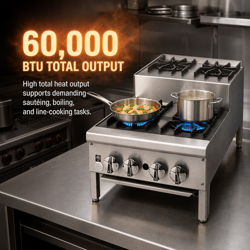 60,000 BTU Total Output