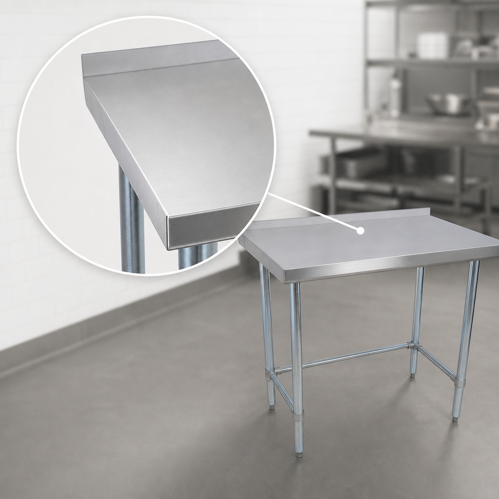 18-Gauge T-430 Stainless Steel Top