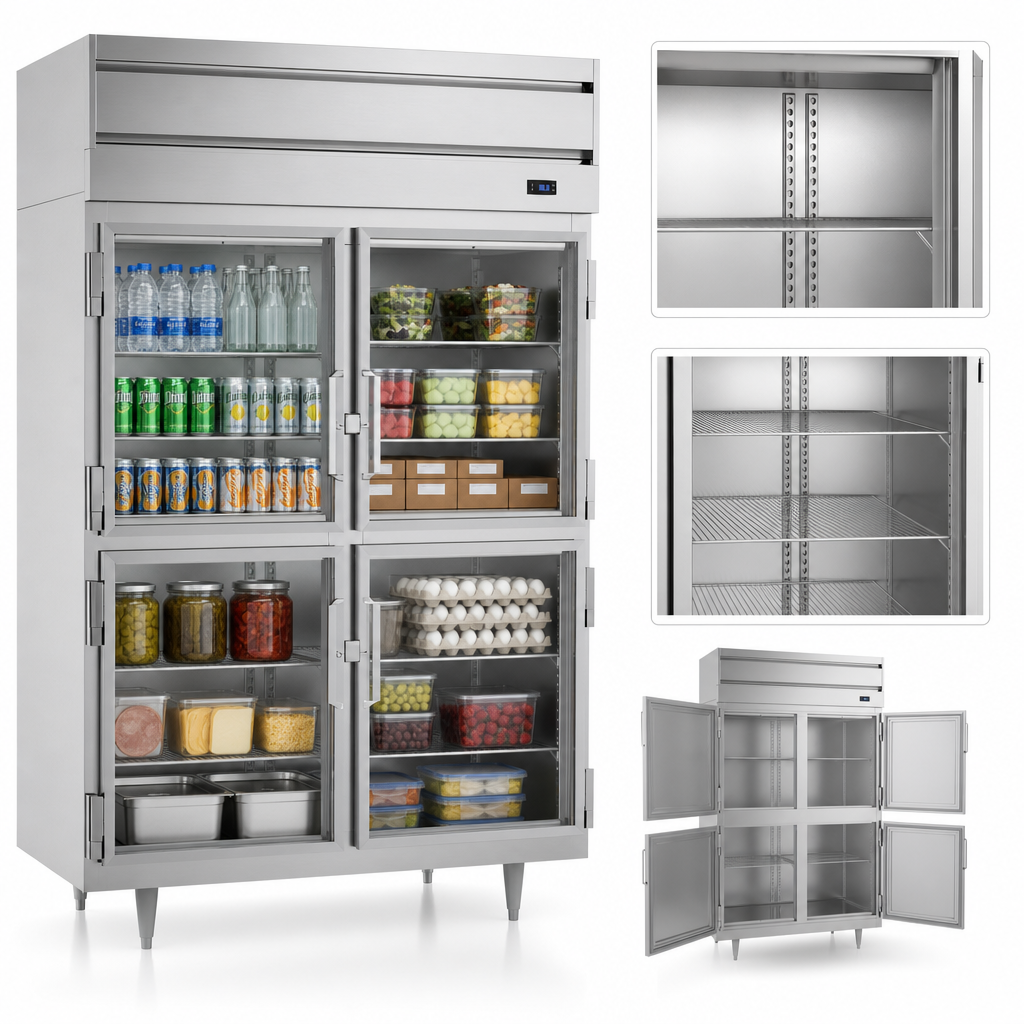 Two-Section Storage Cabinet