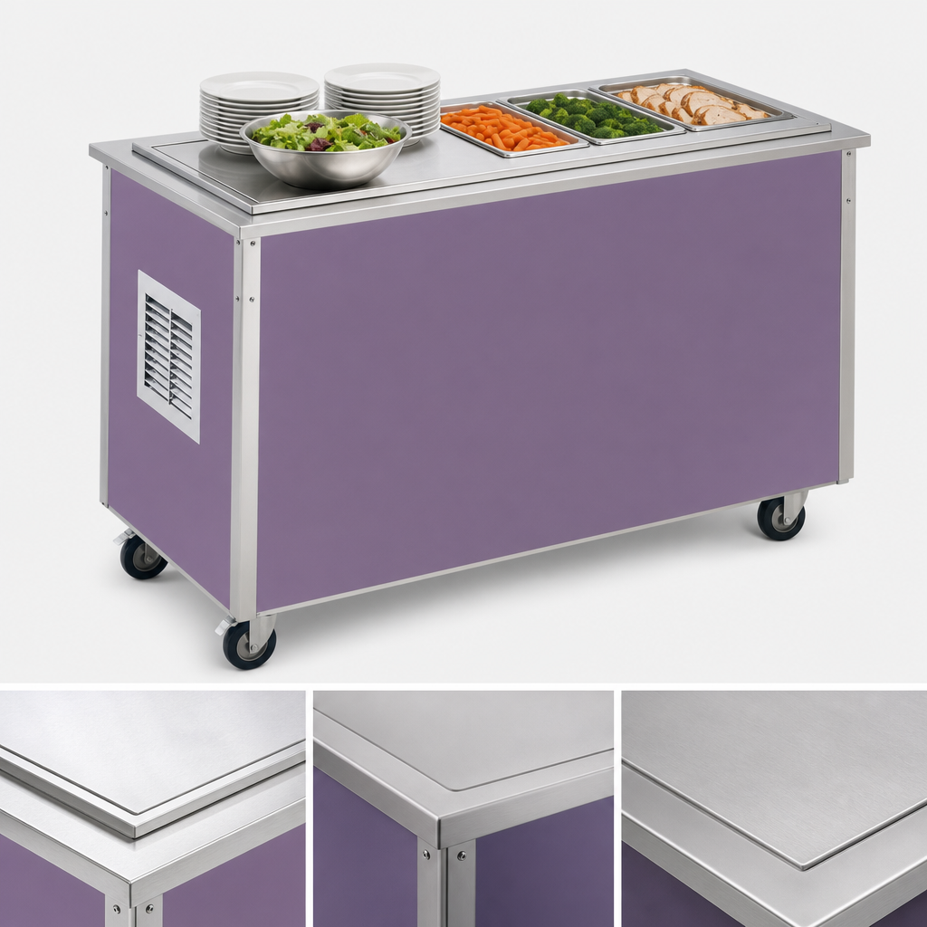 Stainless Steel Frost Top Surface