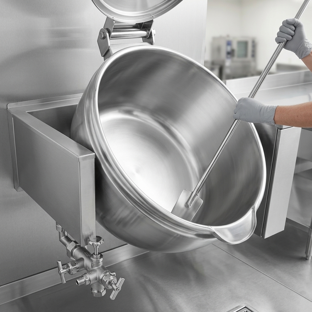 Experience superior hygiene and durability with the kettle's seamless deep-drawn 304 stainless steel liner, engineered for effortless cleaning and lasting performance.