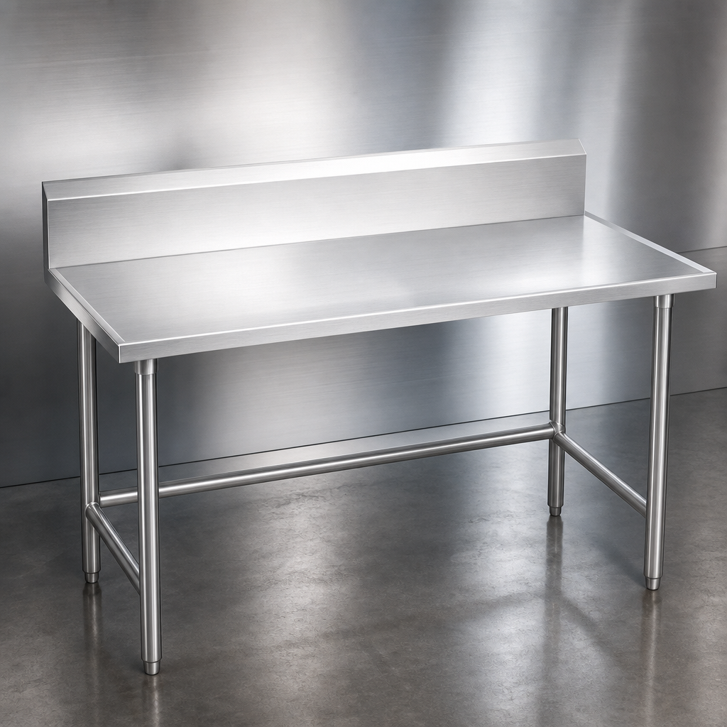 14-Gauge 304 Stainless Steel Top