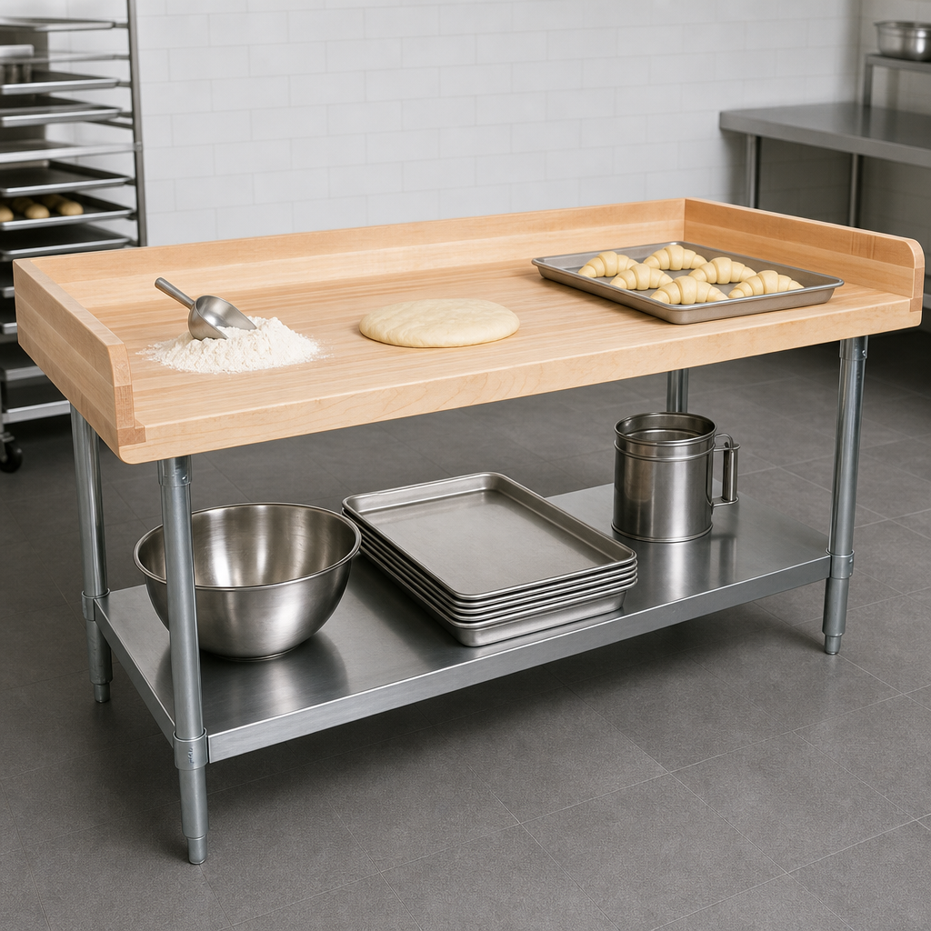 Northern Hard Rock Maple Baker's Top