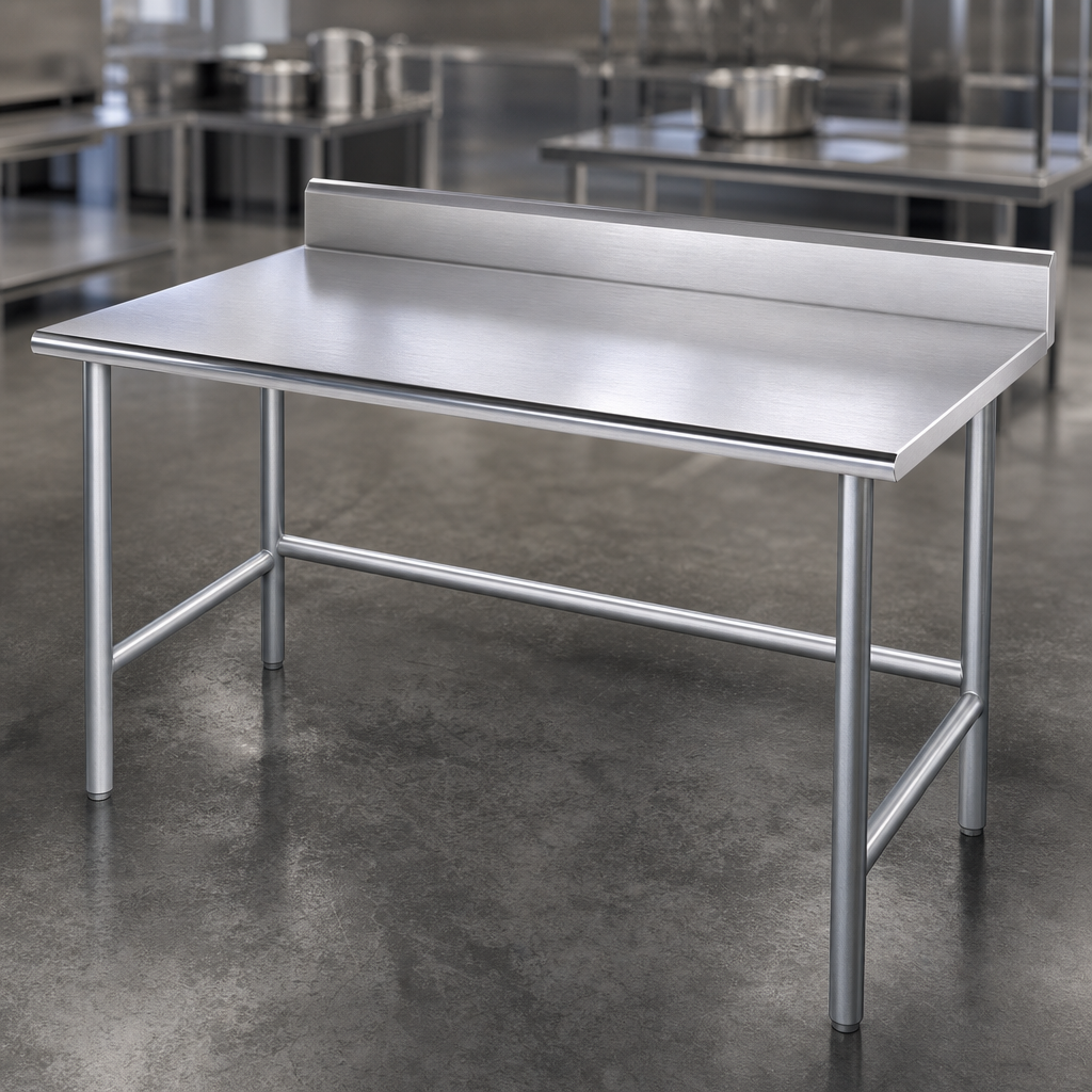 14-Gauge Stainless Steel Top