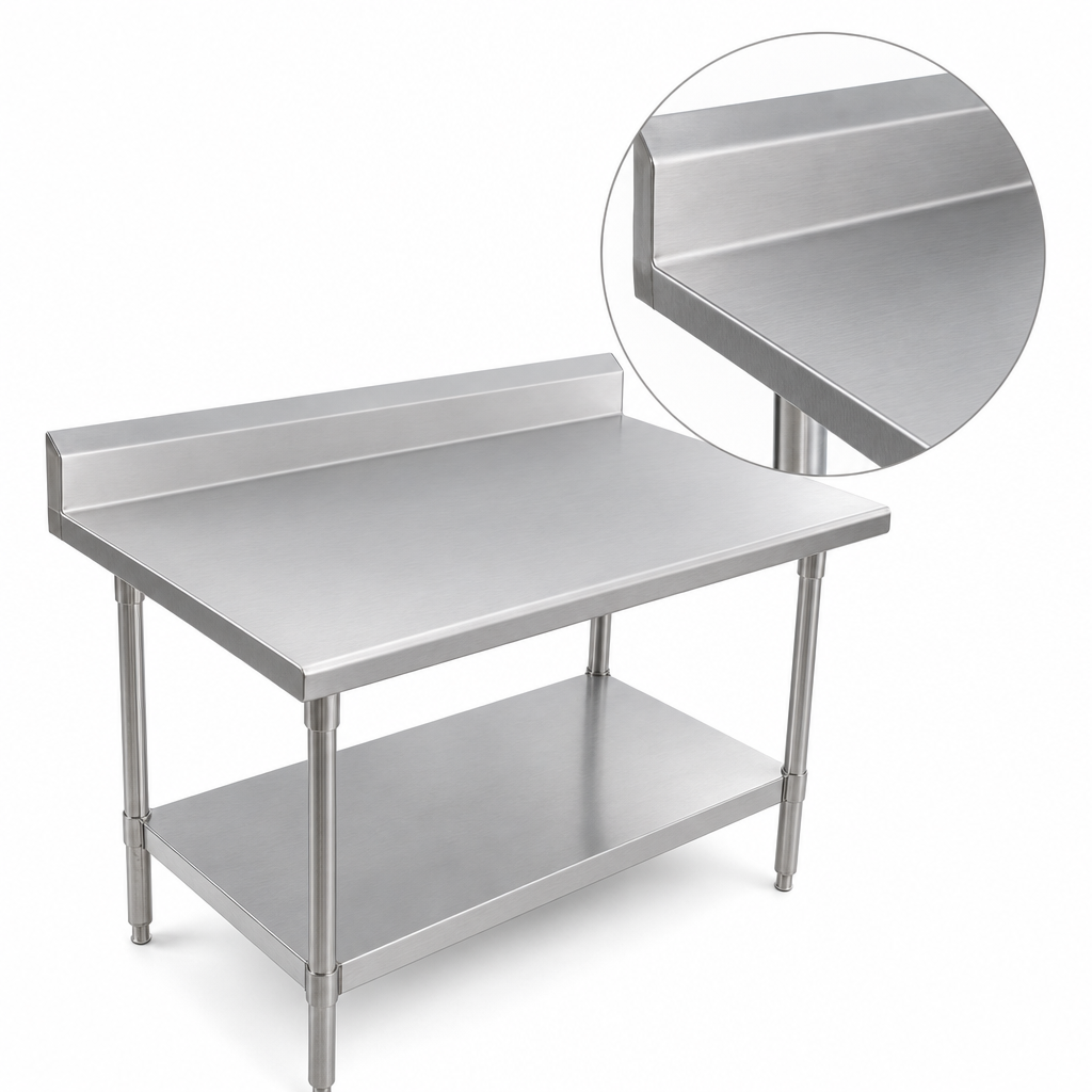 16-Gauge 300-Series Stainless Steel Top