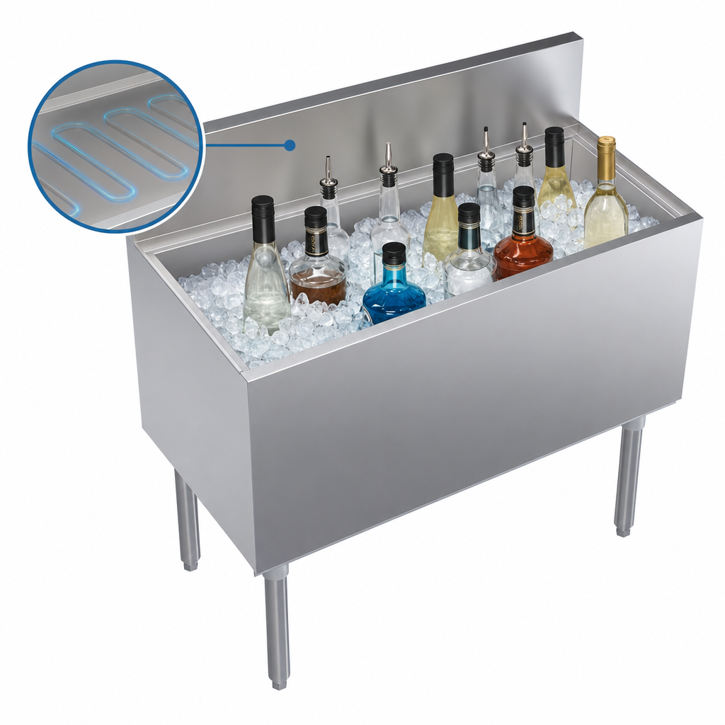 Built-In 10-Circuit Cold Plate