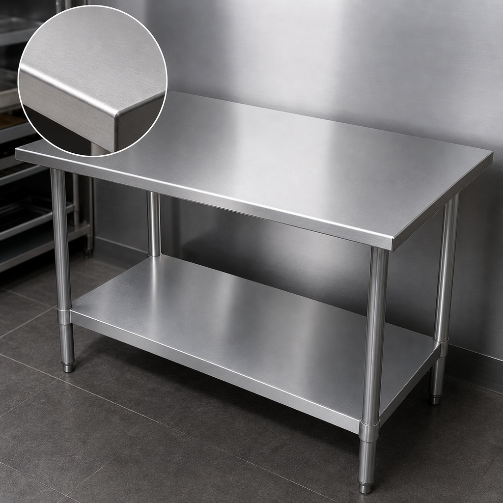 18-Gauge 430 Stainless Steel Top