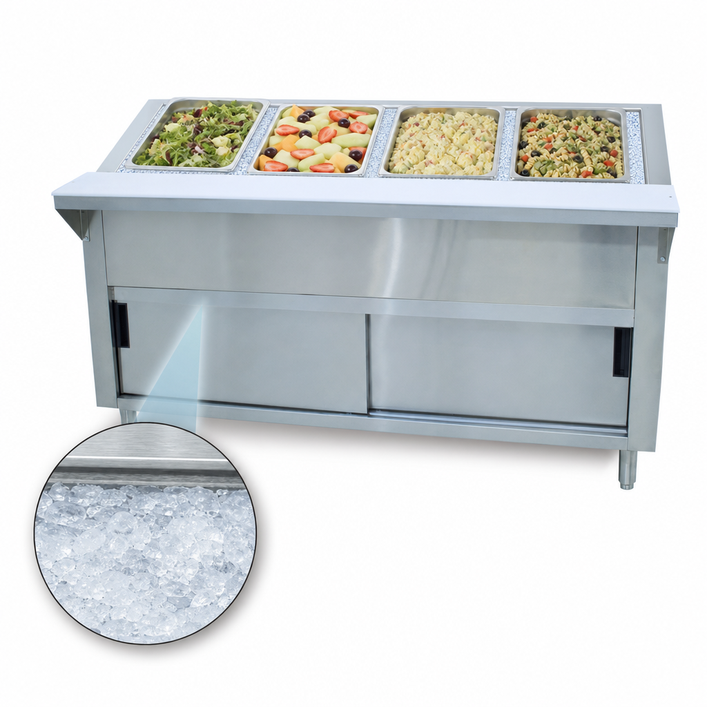 Ice-Cooled Service Well
