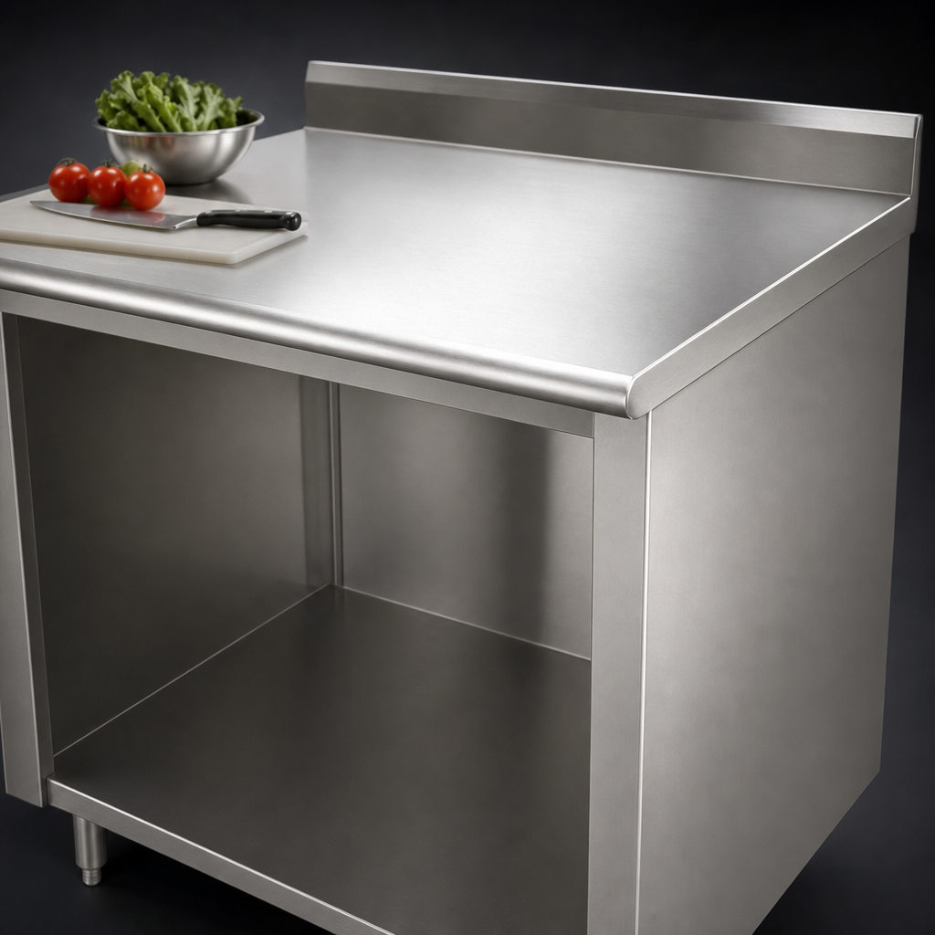 304 Stainless Steel Work Surface