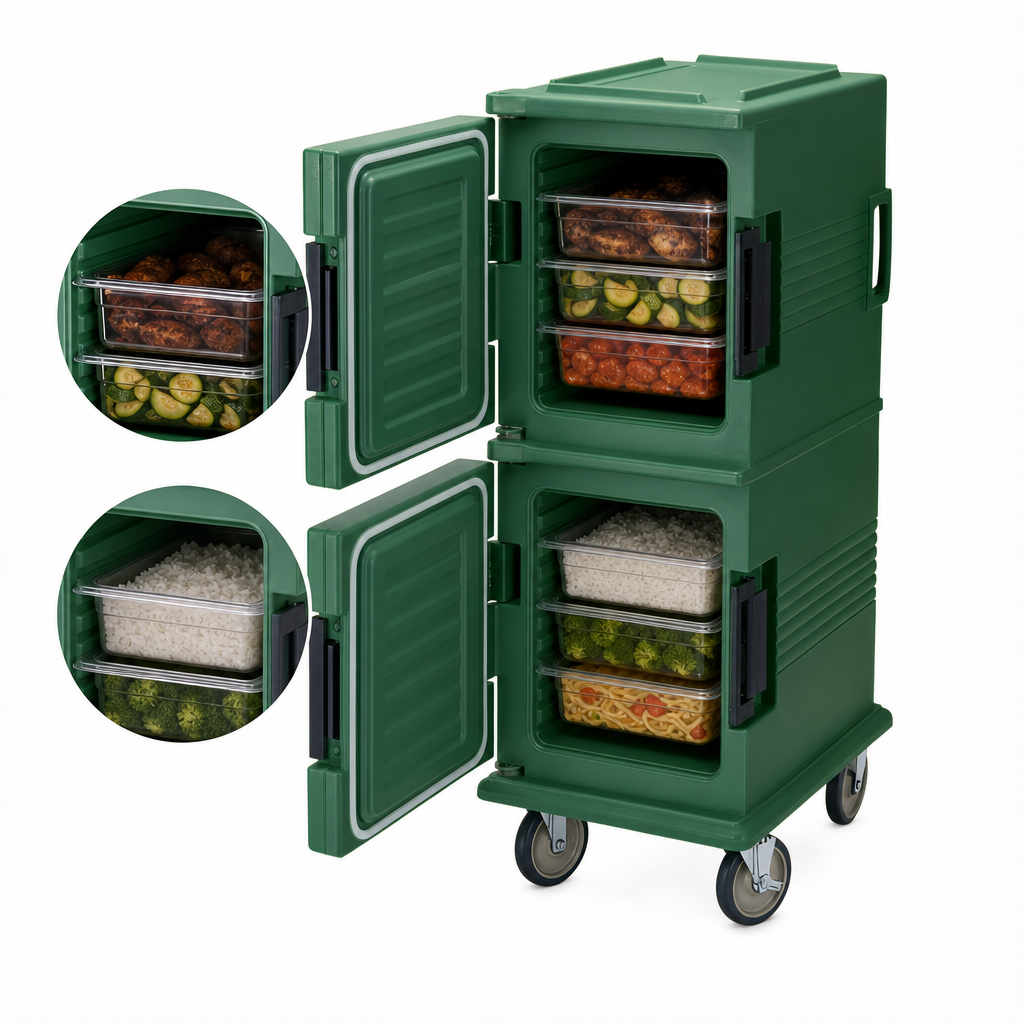 Double-Compartment Front Loading
