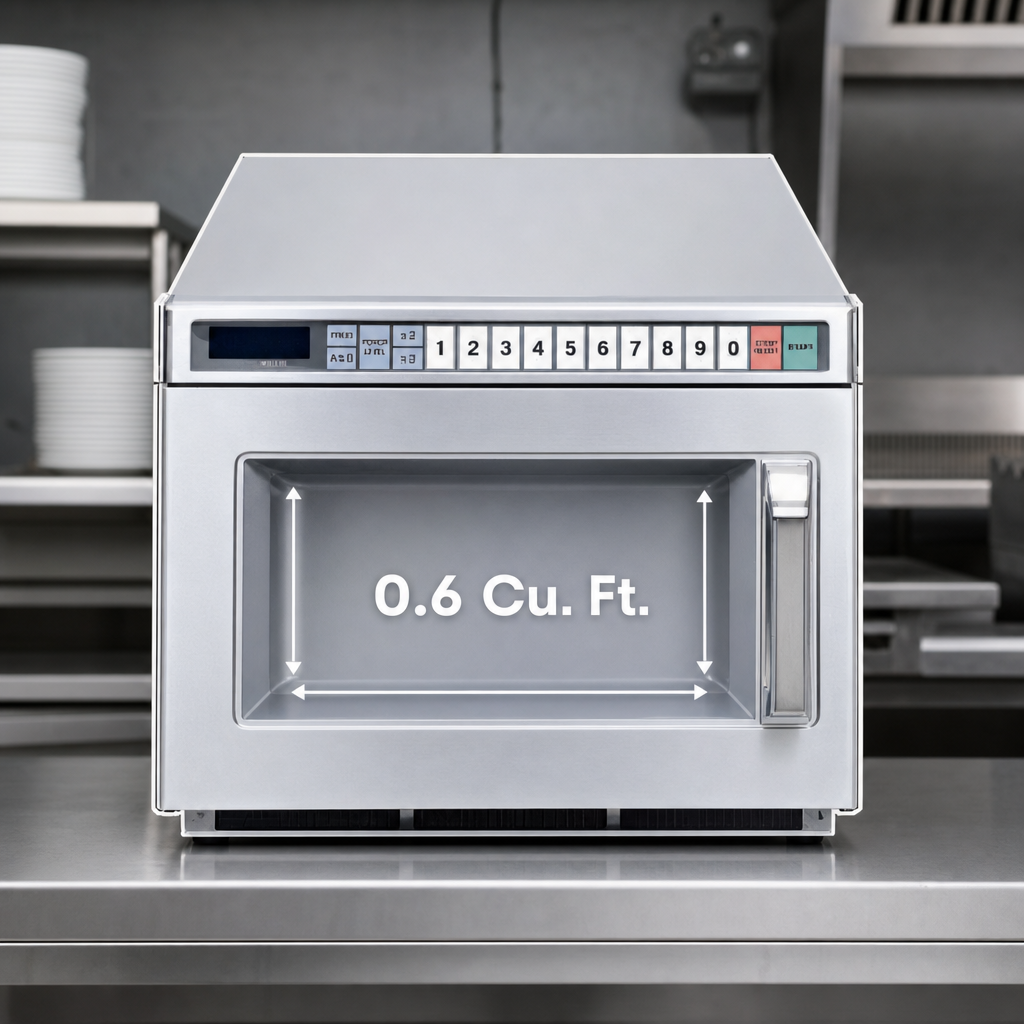 0.6 Cu. Ft. Cavity