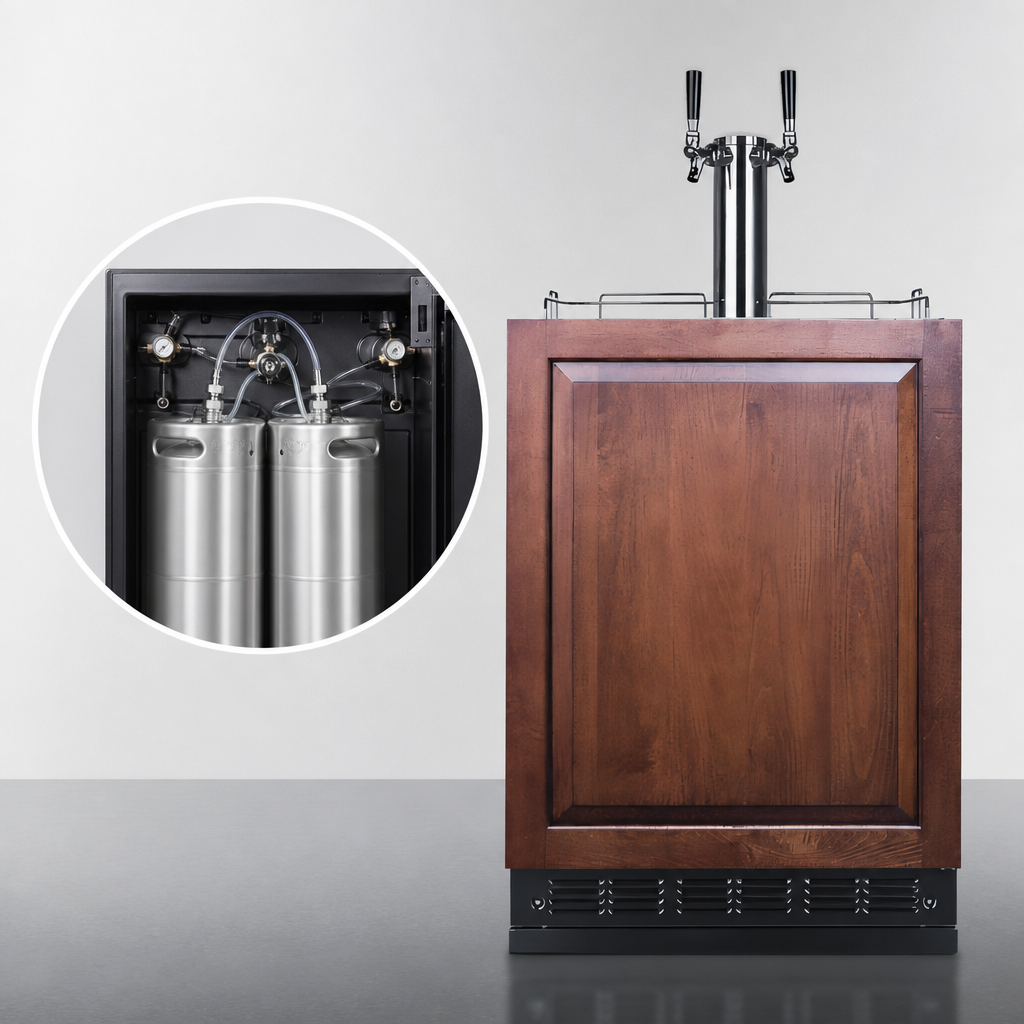 Two 1/6-Keg Capacity