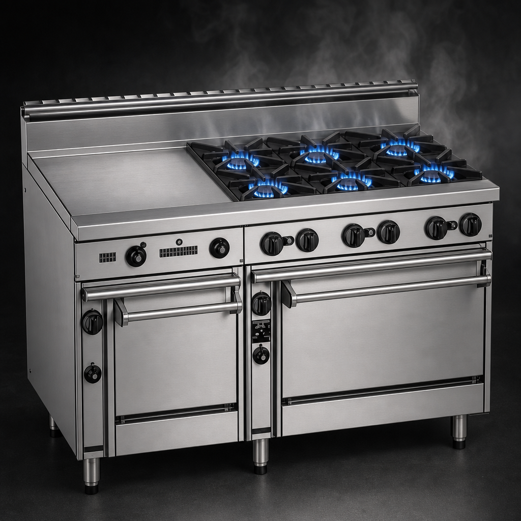Ten Open Burners