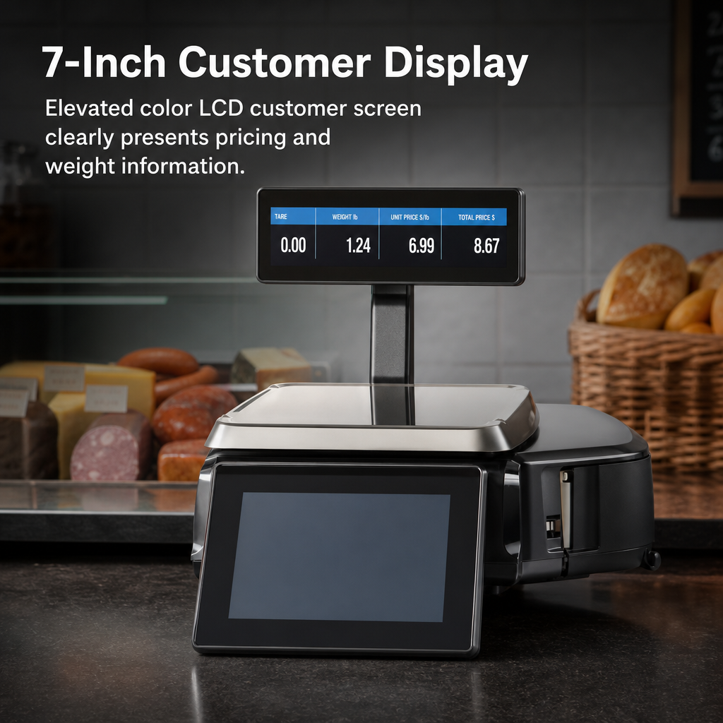 7-Inch Customer Display