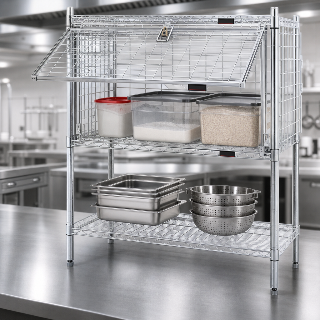 Lockable Shelf Enclosure