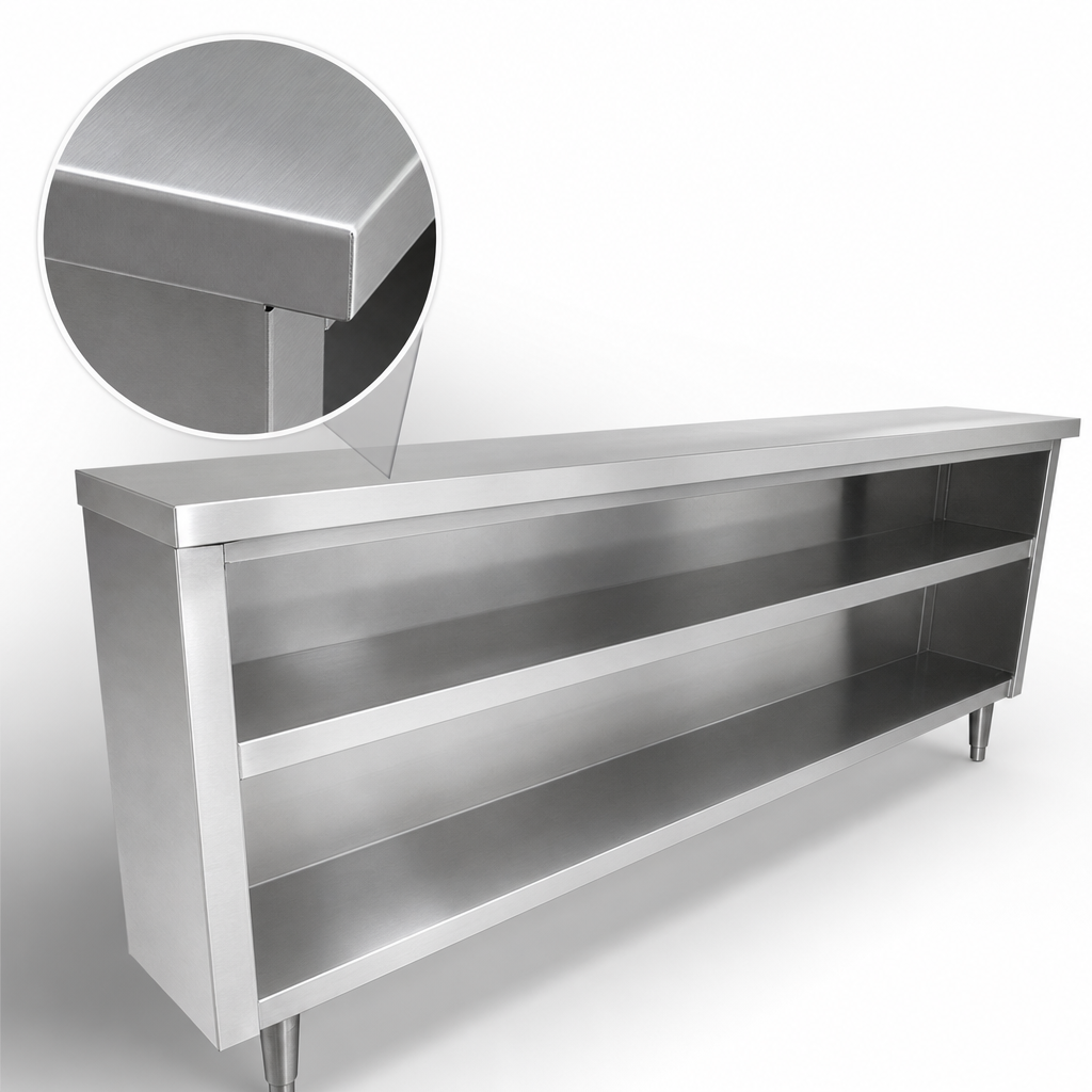 16-Gauge Stainless Steel Top