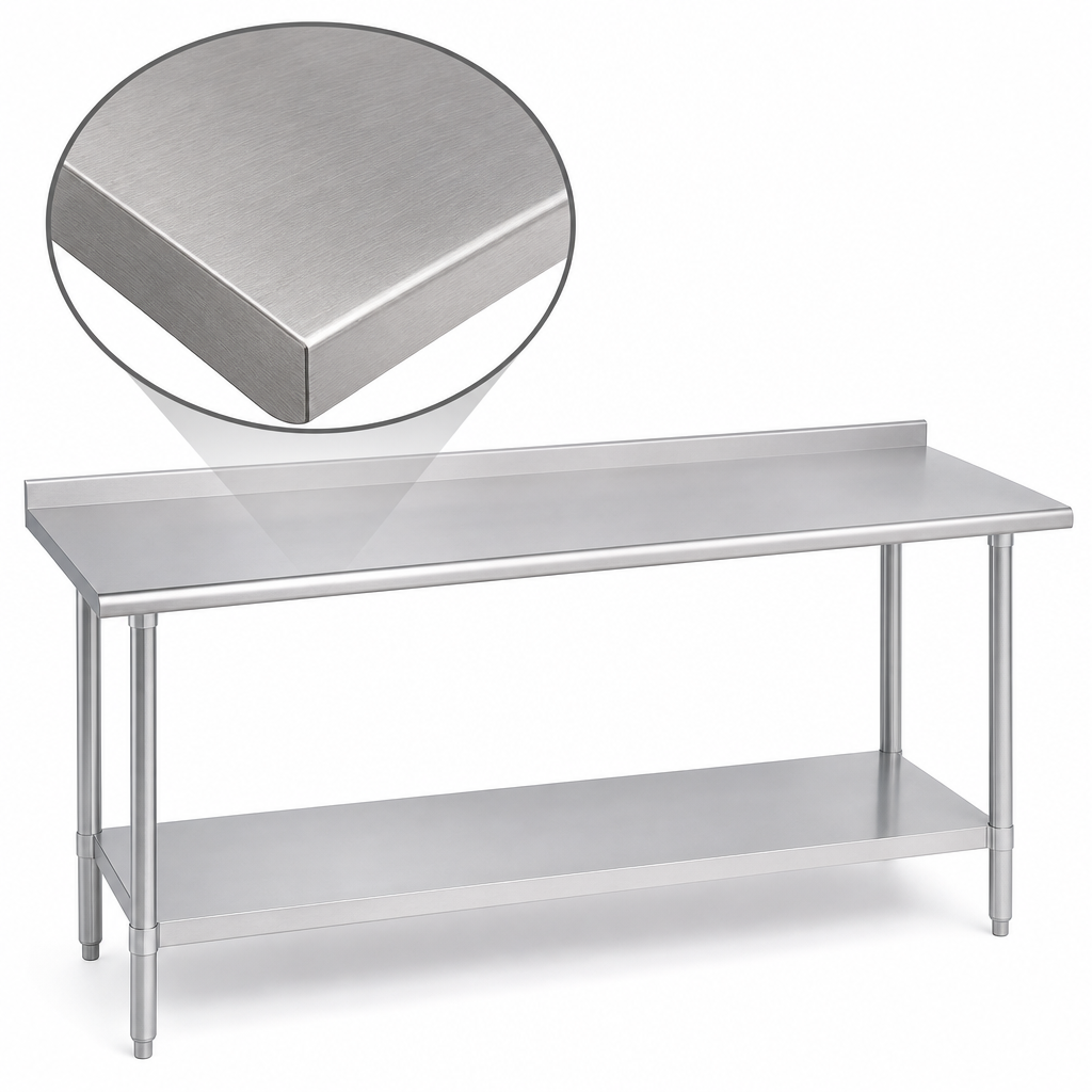 16-Gauge 300 Series Stainless Steel Top