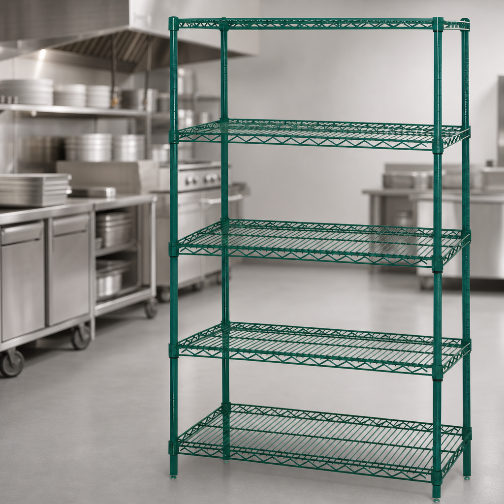 Five Wire Shelves