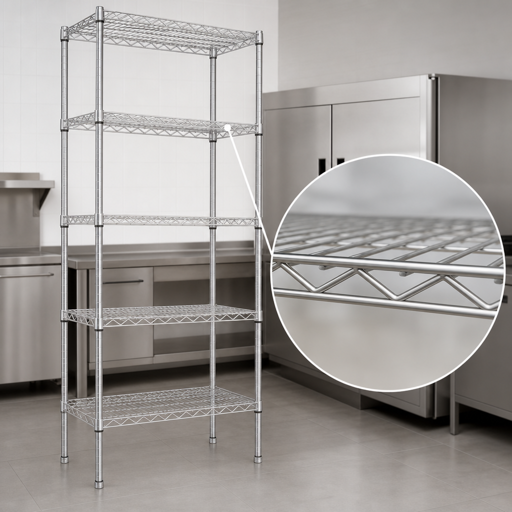 Patented QuadTruss® Shelf Design