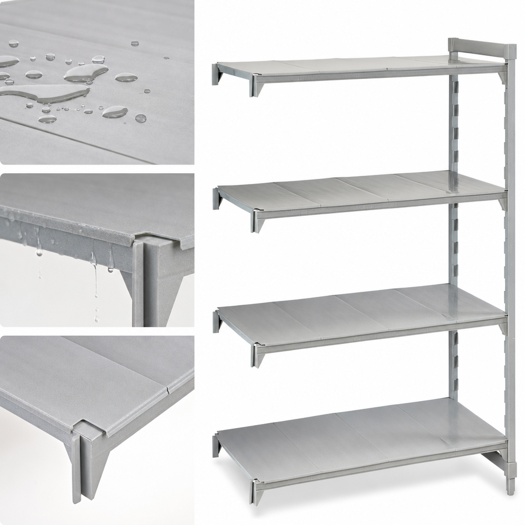 Solid Polypropylene Shelf Plates