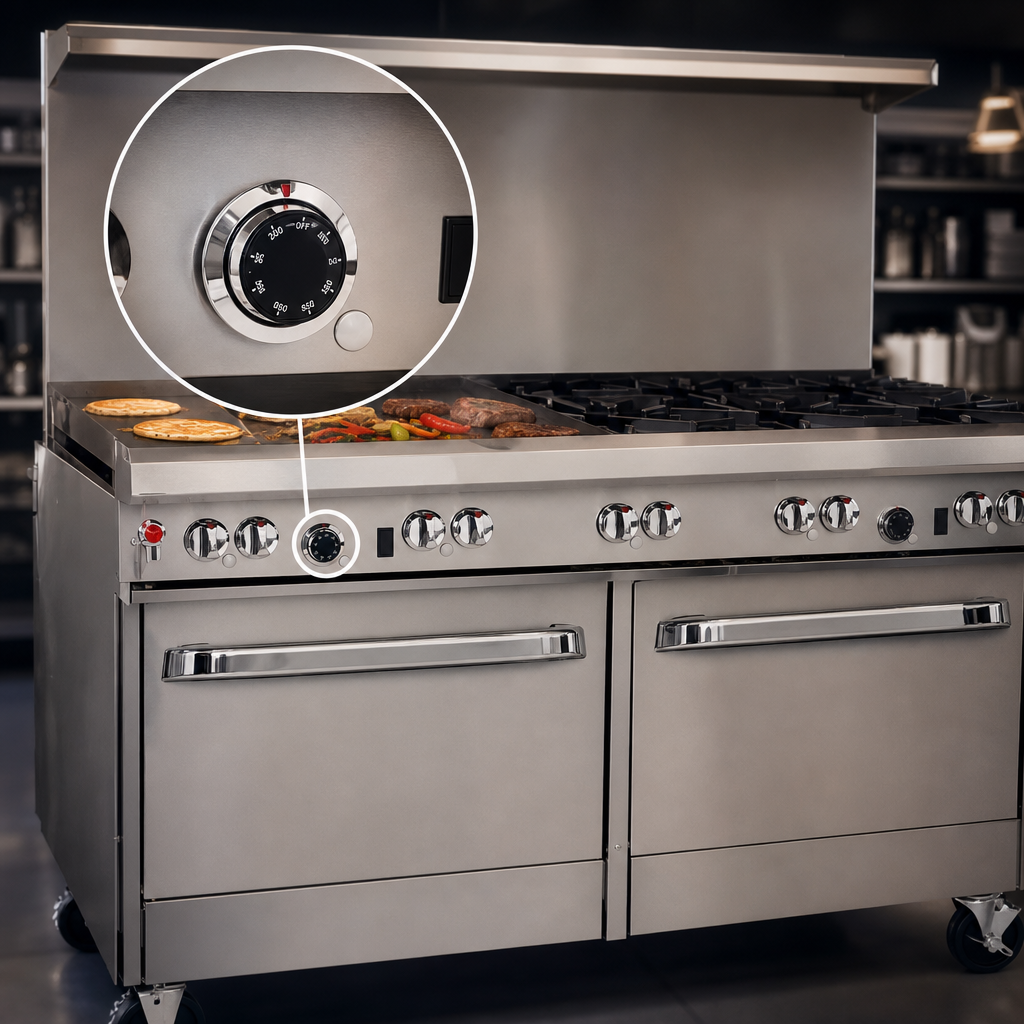 Thermostatic Griddle Controls