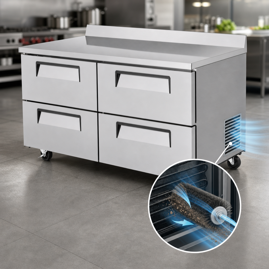 Self-Cleaning Condenser
