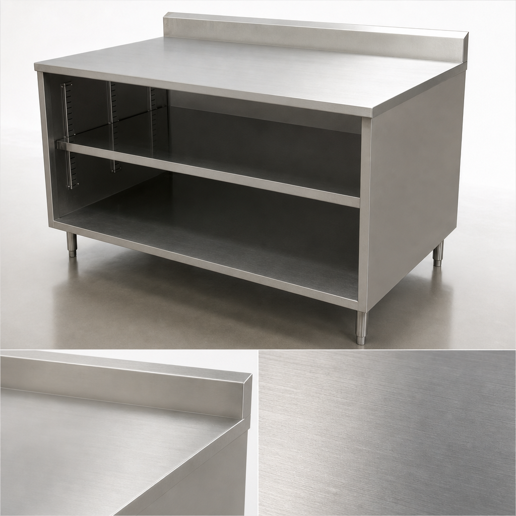 14-Gauge Stainless Steel Top