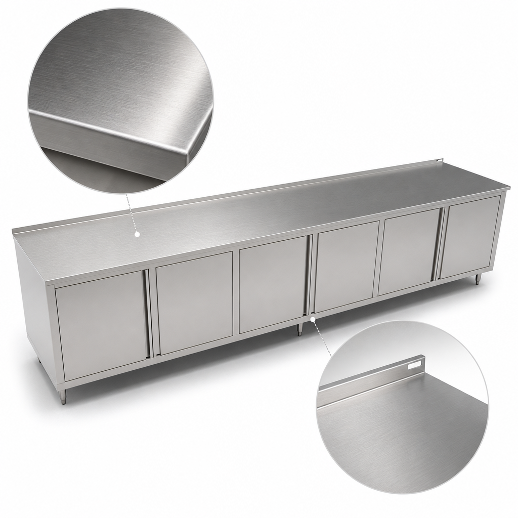 14-Gauge 300-Series Stainless Steel Top