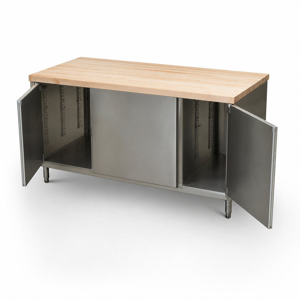 Dual-Access Cabinet Base