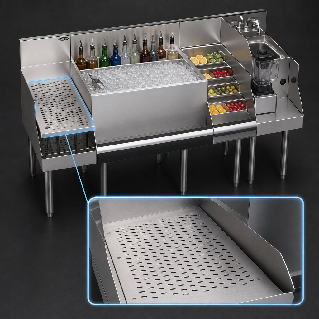 Built-In 10-Circuit Cold Plate
