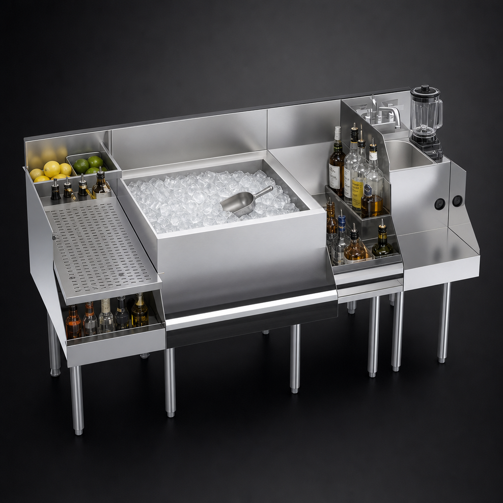24-Inch Center Ice Bin