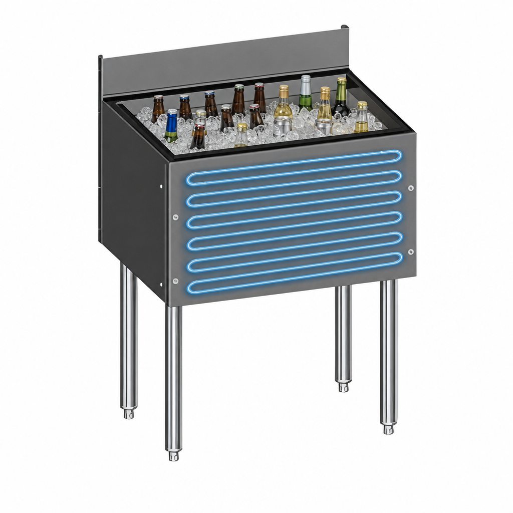 Built-In 10-Circuit Cold Plate